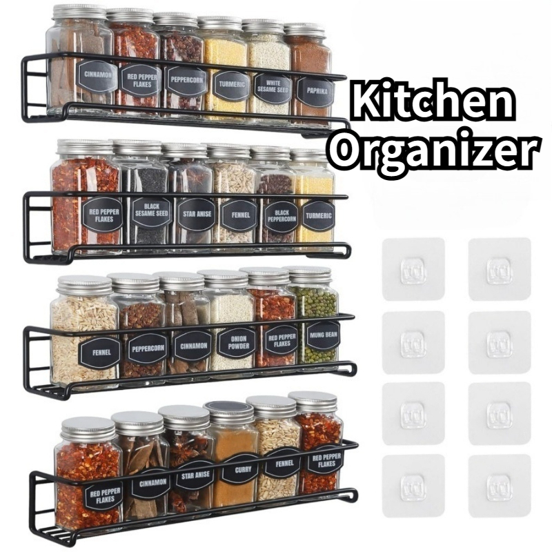 Spice Jar Labels - 2 Pezzi Portaspezie da Cucina in
