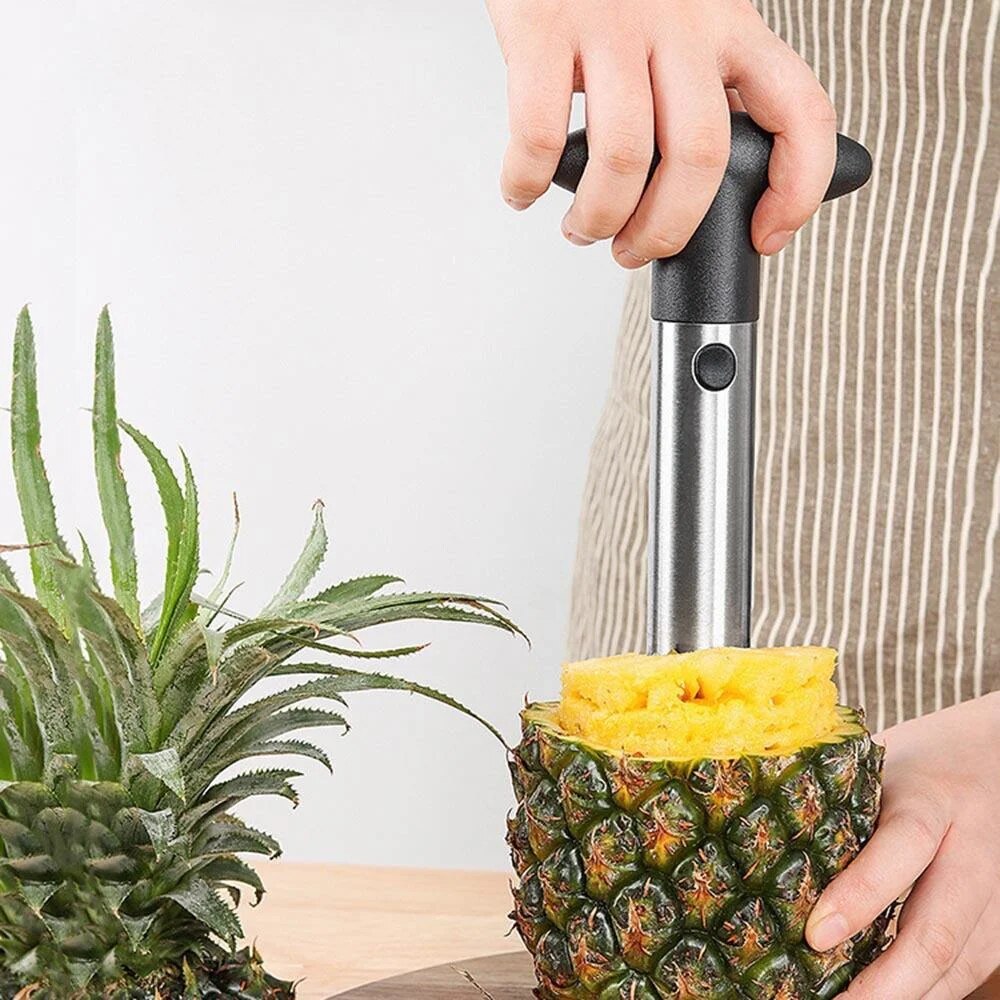Pineapple Corer Slicer - Sbucciatore, Spremiagrumi e Affettatore per Ananas