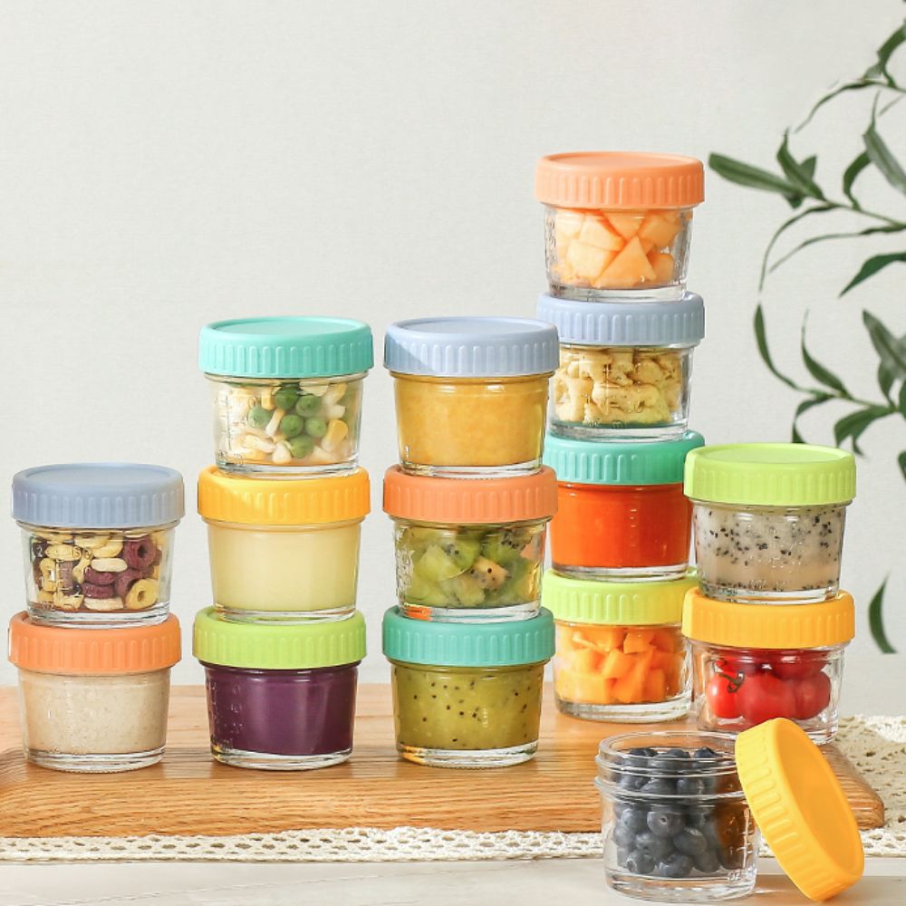 Salad Container Jar - Barattolo di vetro per alimenti per