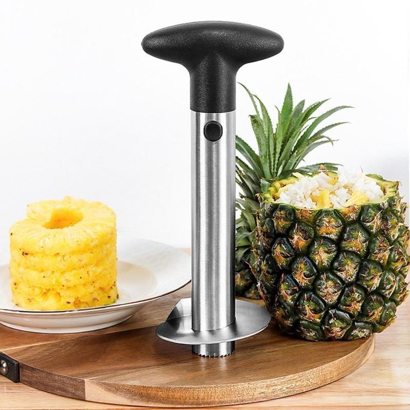 Pineapple Corer Slicer - Affettatore per ananas in acciaio inossidabile