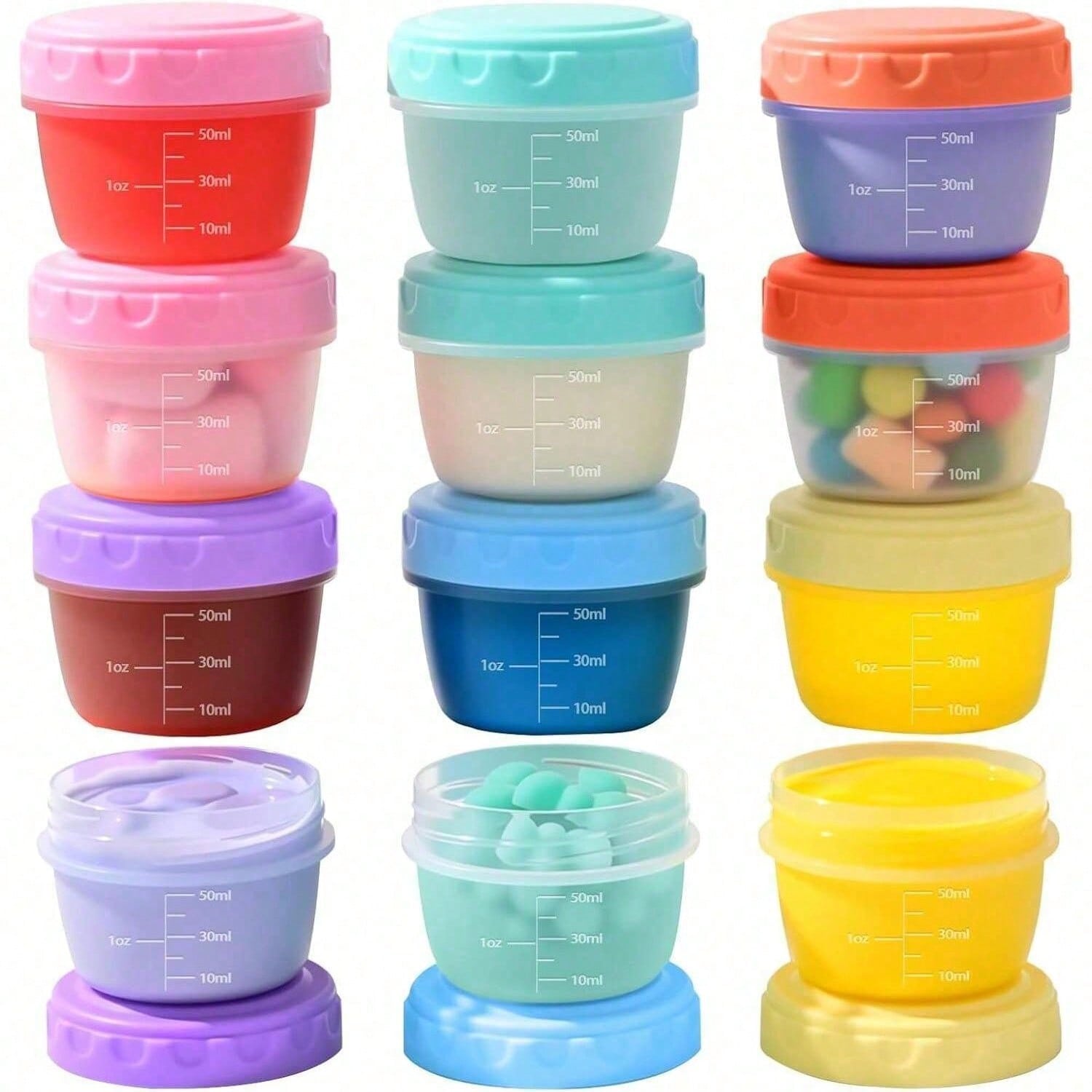 Salad Container Jar - Confezione da 1 a 6 contenitori
