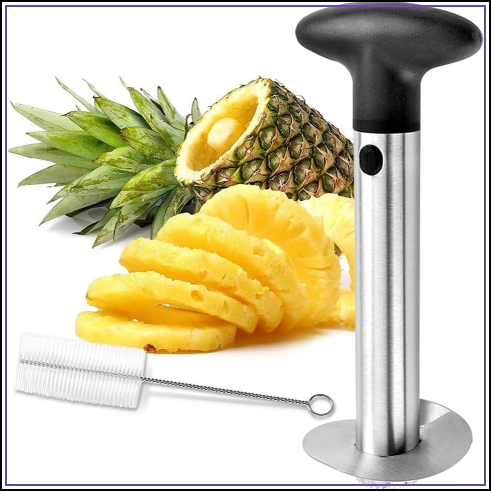 Pineapple Corer Slicer - Affettatore e Decorticatore per Ananas in