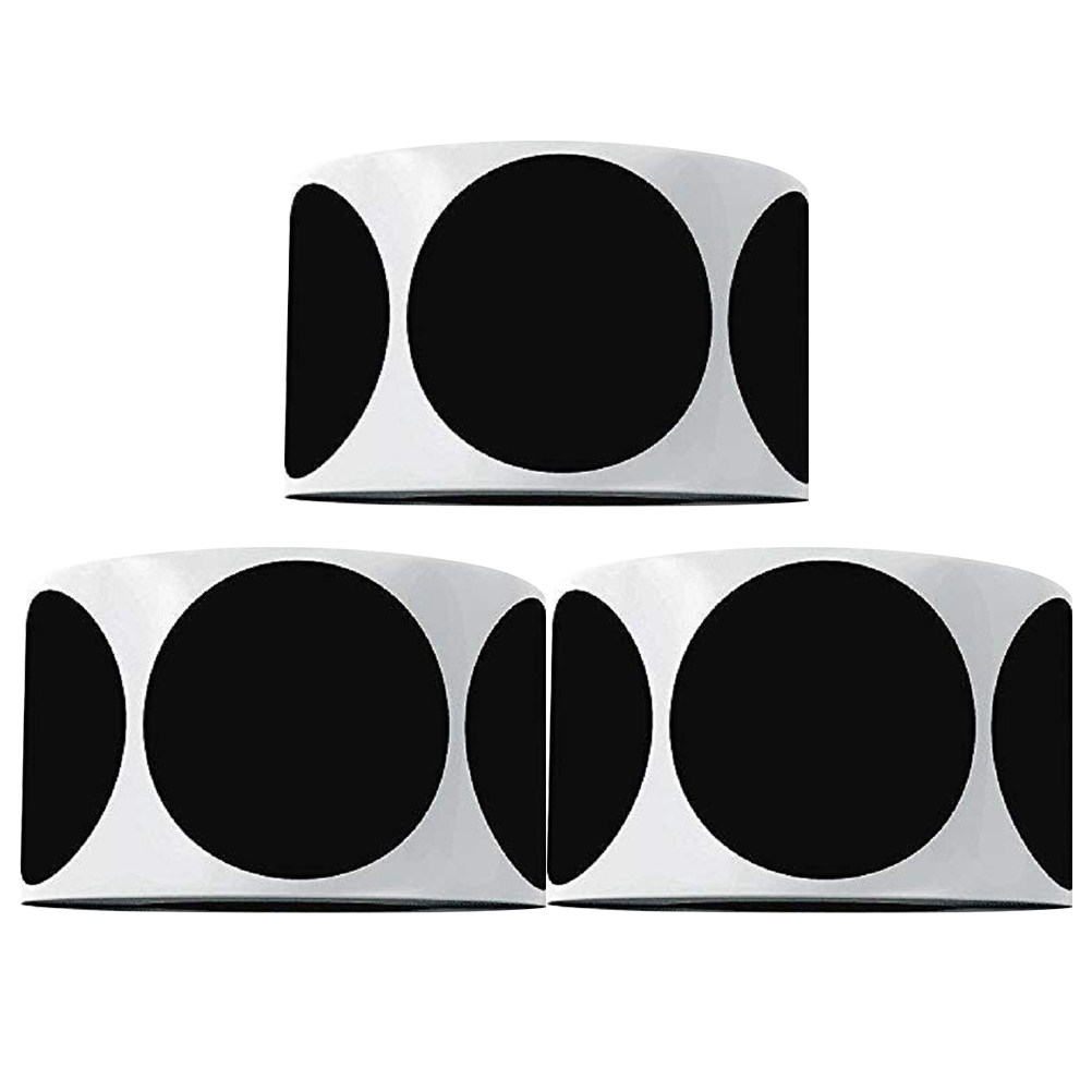 Spice Jar Labels - 3 Rotoli di Etichette Adesive Rotonde