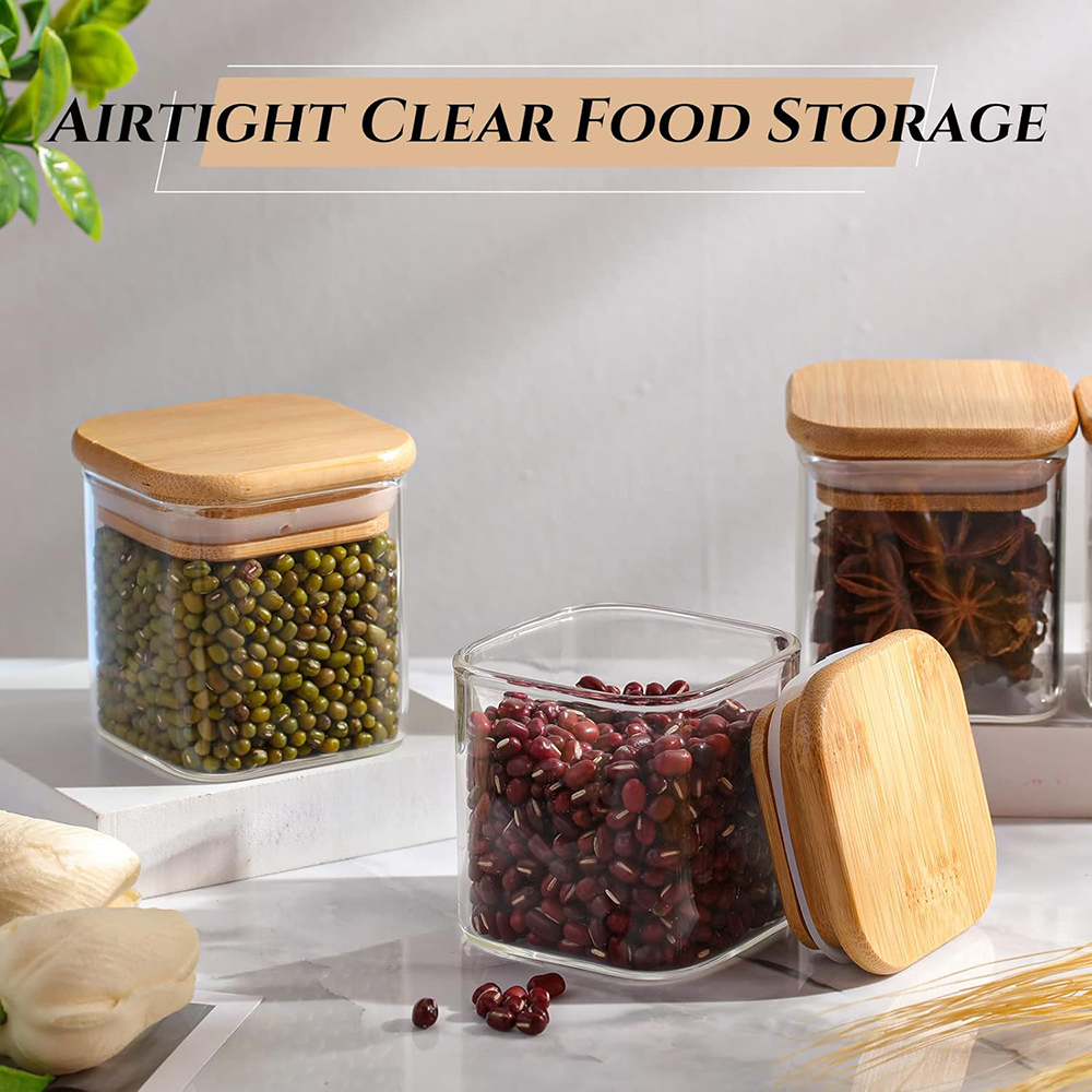 Set di barattoli di vetro da 4 - Spice Jar Labels recensione e prezzo