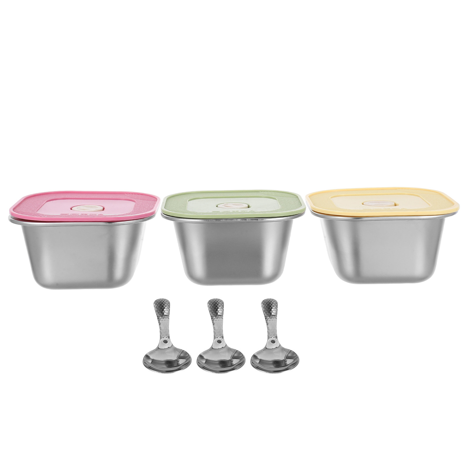3 Contenitori per Snack in Acc - Salad Container Jar recensione e prezzo
