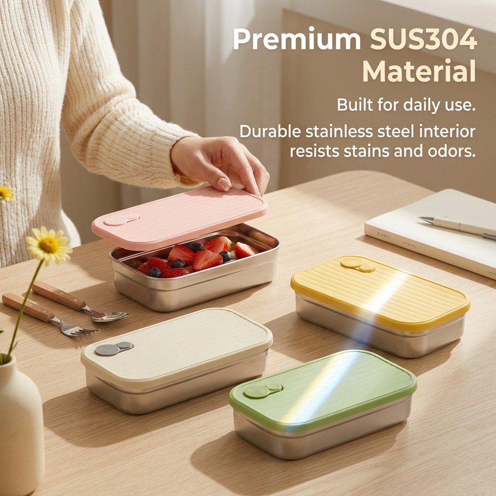 Contenitore per Pranzo in Acci - Meal Prep Recipes recensione e prezzo