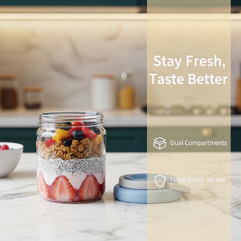 Tazza Portatile per Colazione  - Salad Container Jar recensione e prezzo