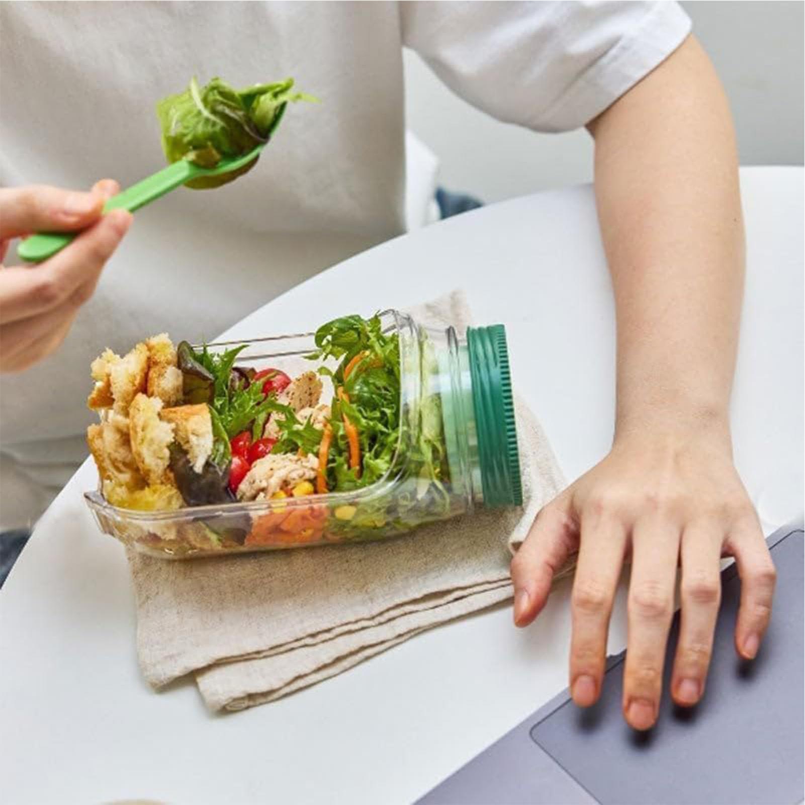 Barattolo per insalata Baratto - Salad Container Jar recensione e prezzo