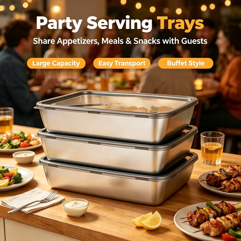 Set di 6 Contenitori in Acciai - Meal Prep Recipes recensione e prezzo