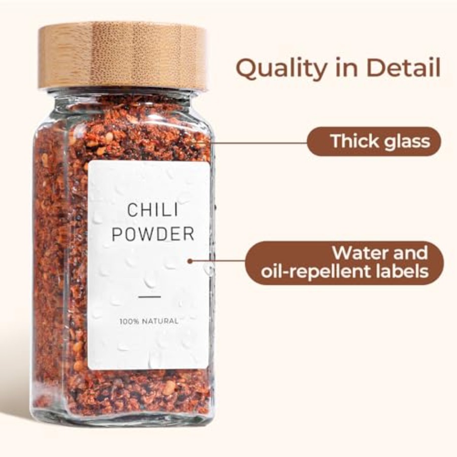 Barattoli in Vetro per Spezie  - Spice Jar Labels recensione e prezzo
