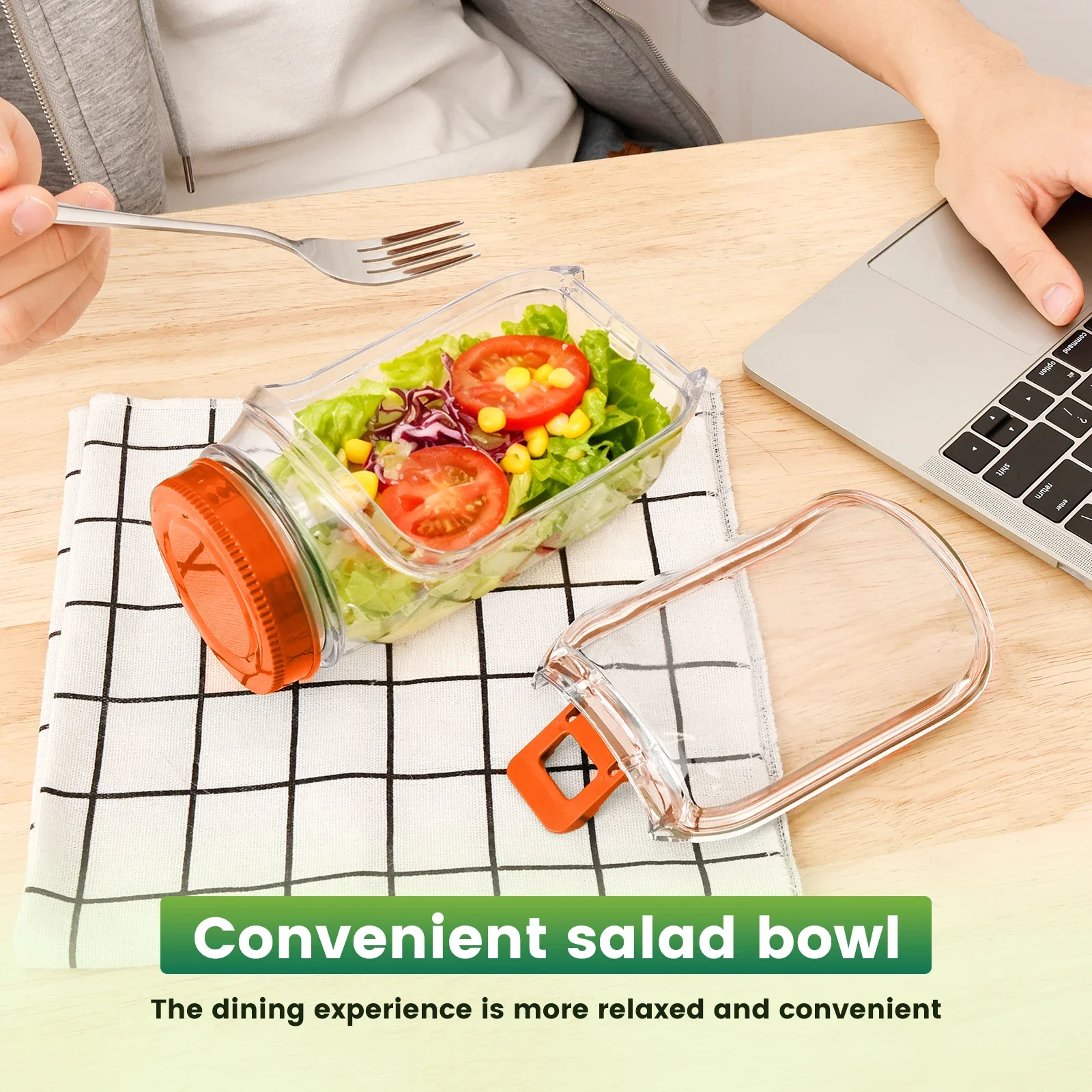 Contenitori per Insalata in Pl - Salad Container Jar recensione e prezzo