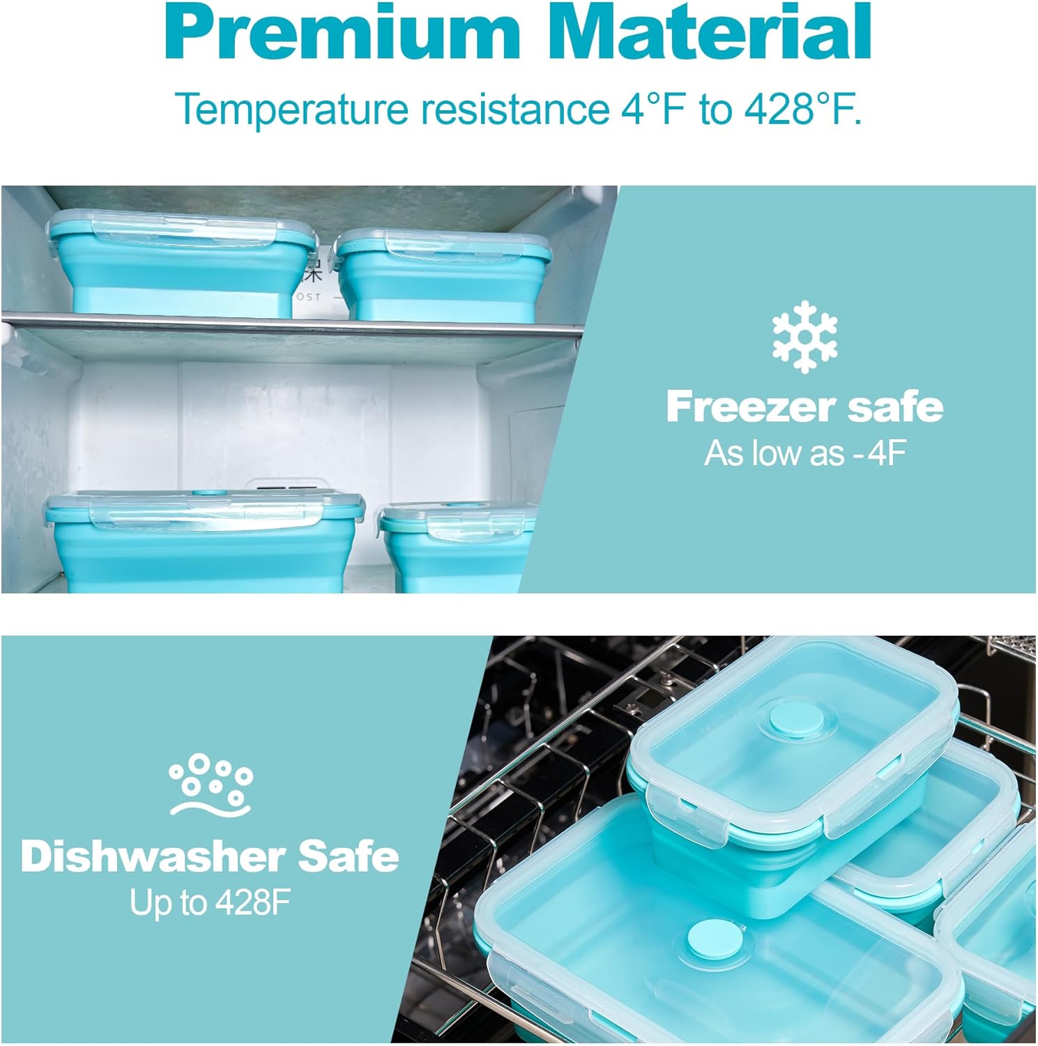Contenitori pieghevoli per ali - Meal Prep Kit recensione e prezzo