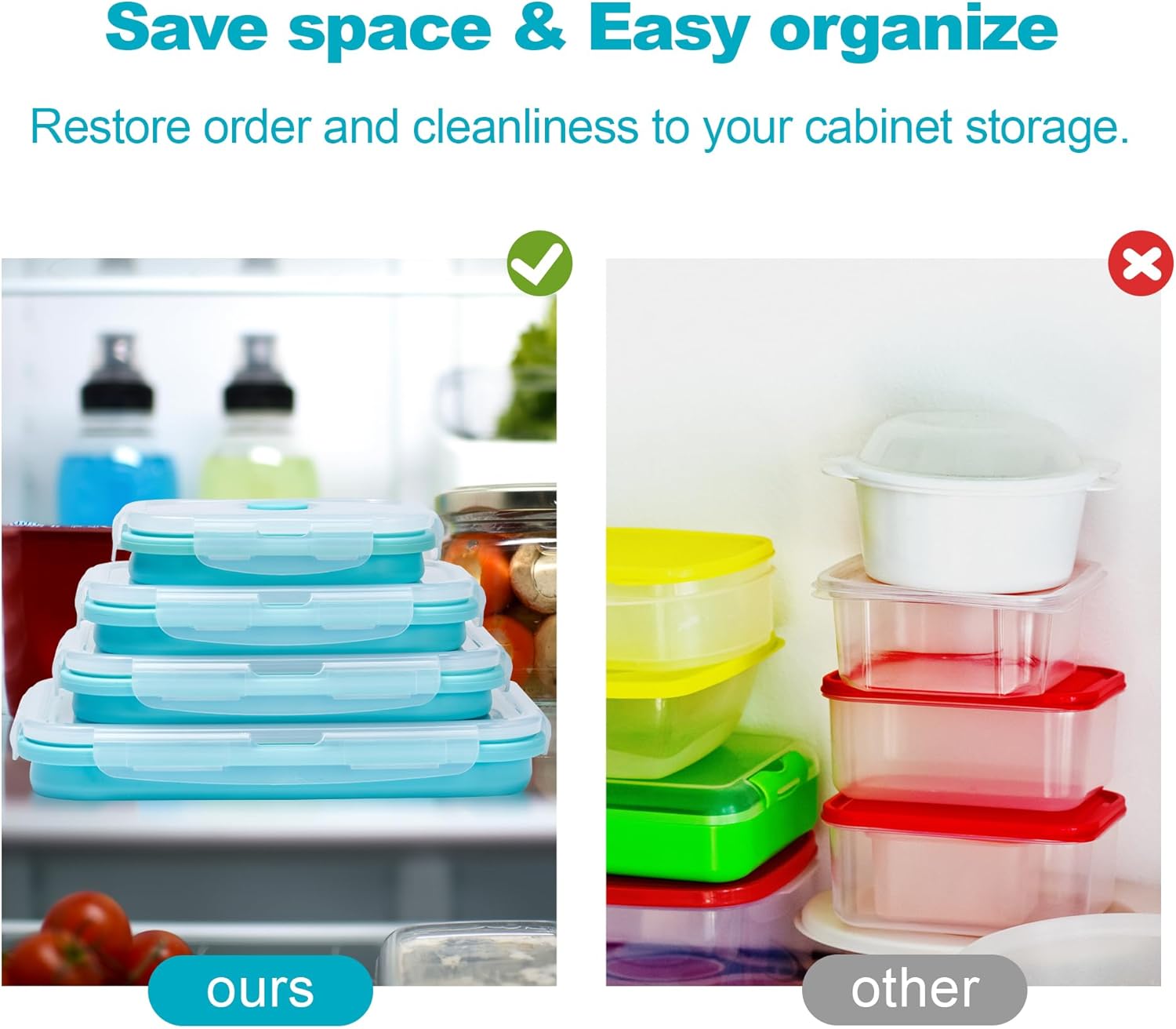 Contenitori pieghevoli per ali - Meal Prep Kit recensione e prezzo