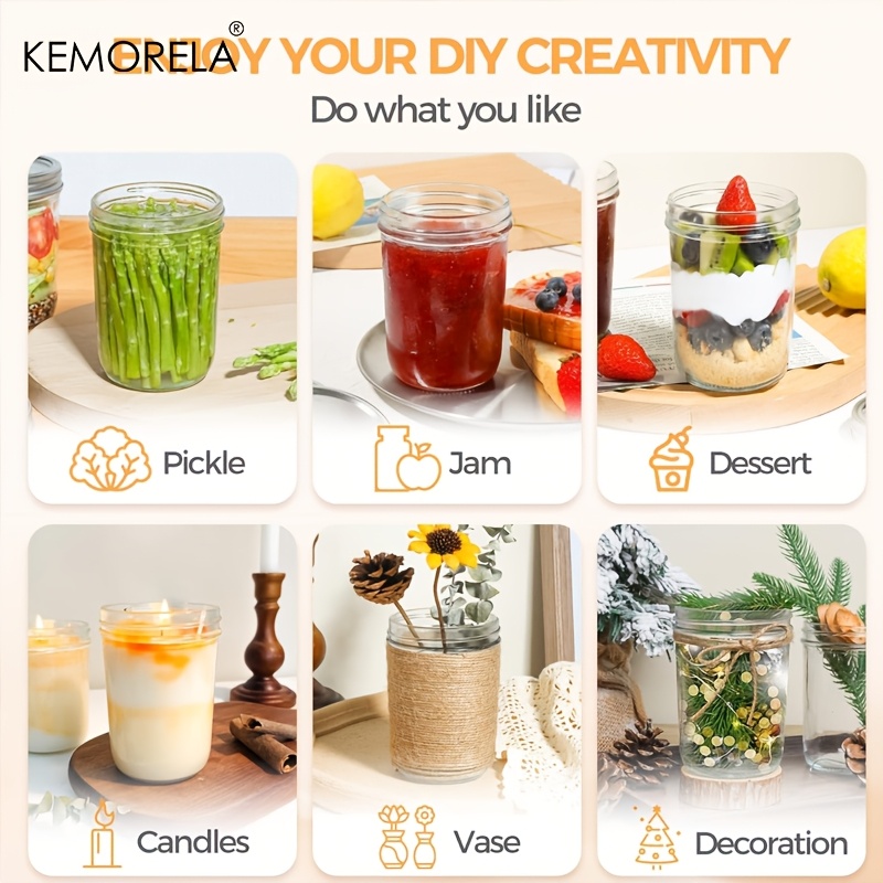 KEMORELA Barattoli di vetro 35 - Salad Container Jar recensione e prezzo