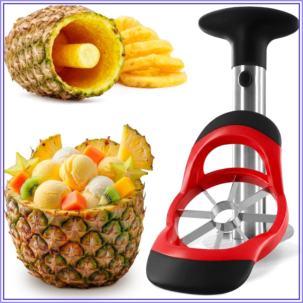 Affettatore e Decorticatore pe - Pineapple Corer Slicer recensione e prezzo